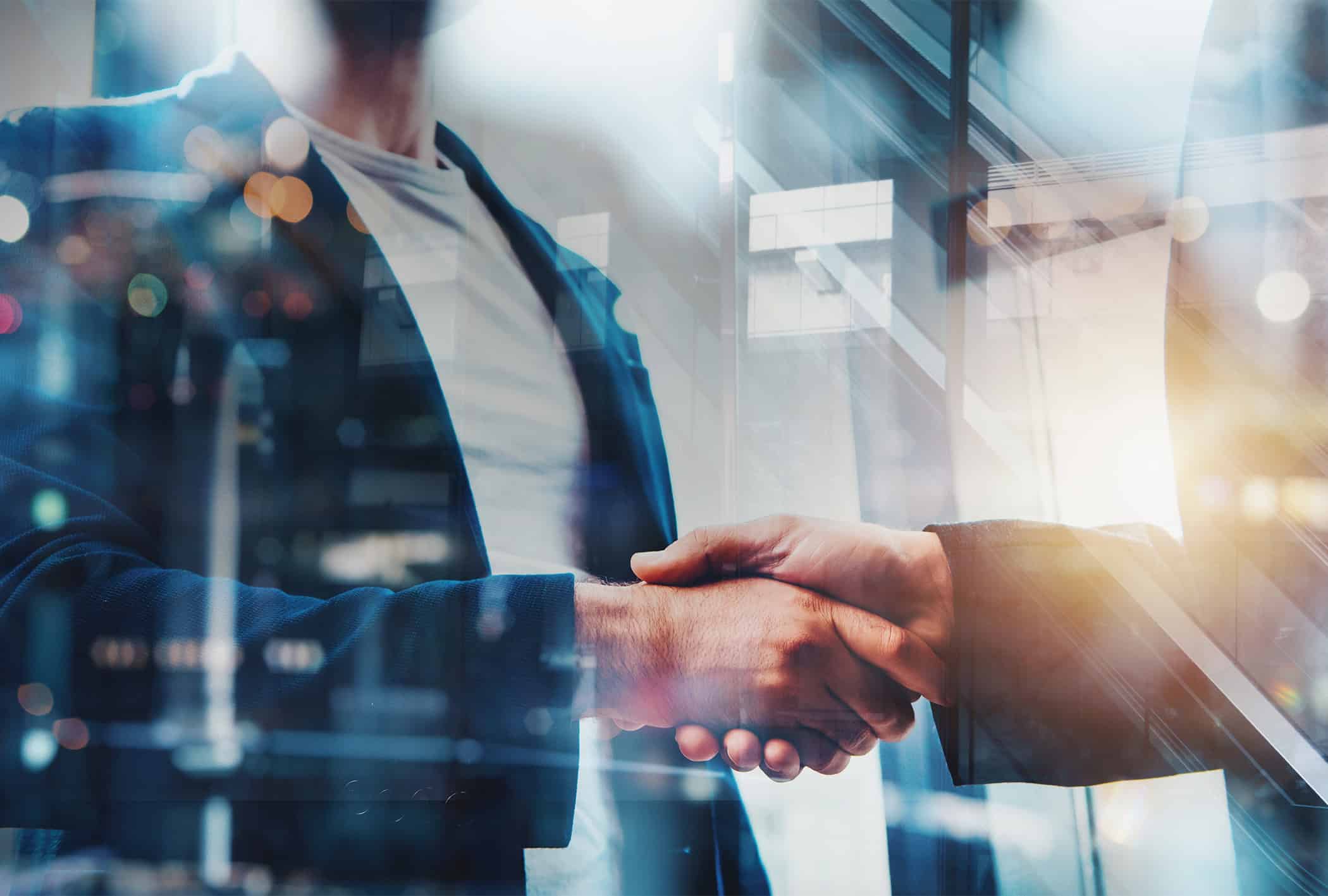 CT Gold @ Macpherson | Freehold B1 Industrial Handshaking of business people in office as concept of teamwork and partnership